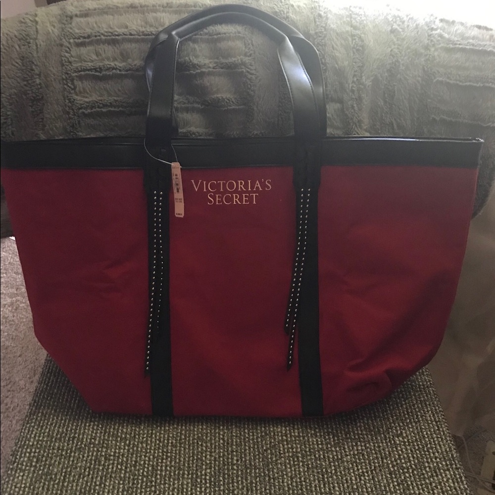 Victoria Secret canvas Tote/Weekender Bag